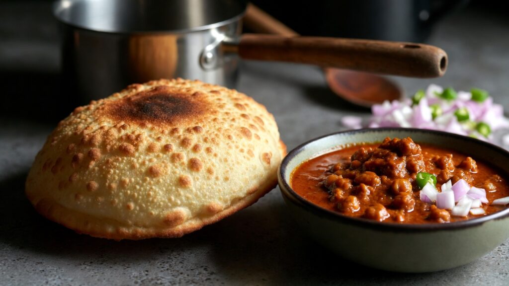 Amritsari Kulcha with Chole