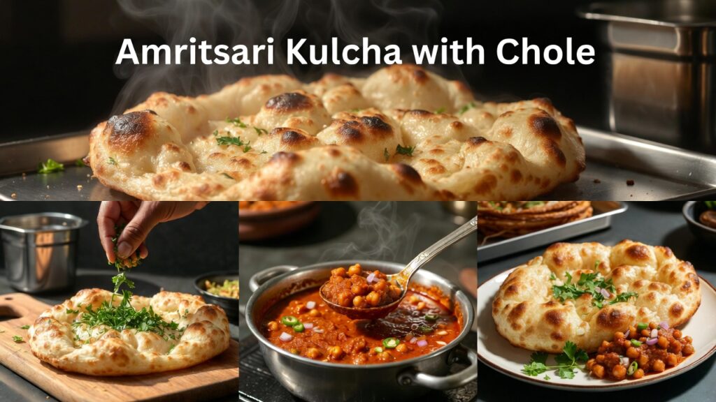 Amritsari Kulcha with Chole
