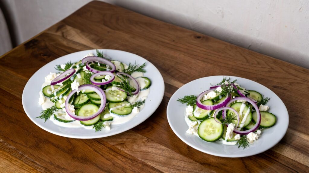Cucumber Salads