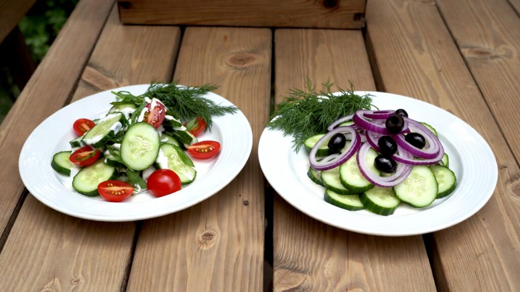 Cucumber Salads