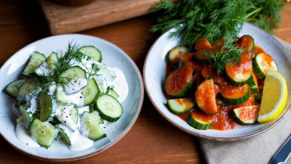 Cucumber Salads
