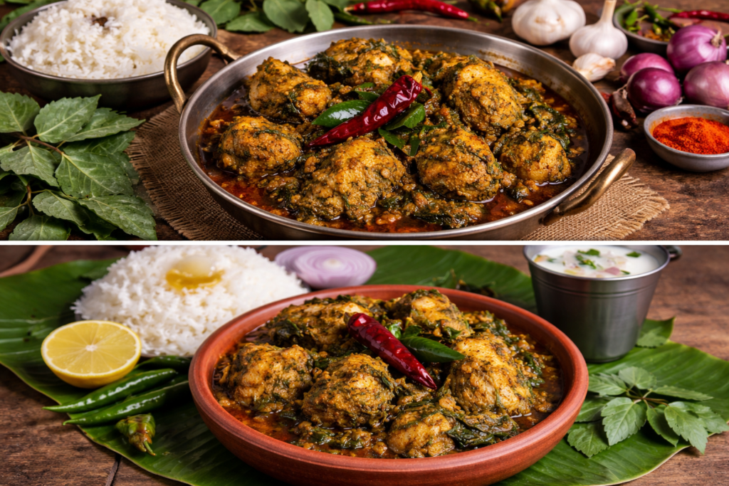 Andhra Gongura Chicken