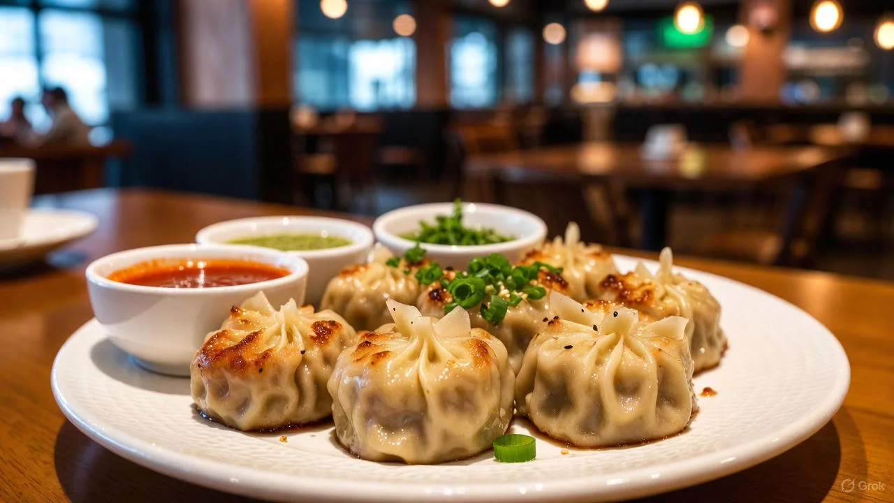 chicken momos