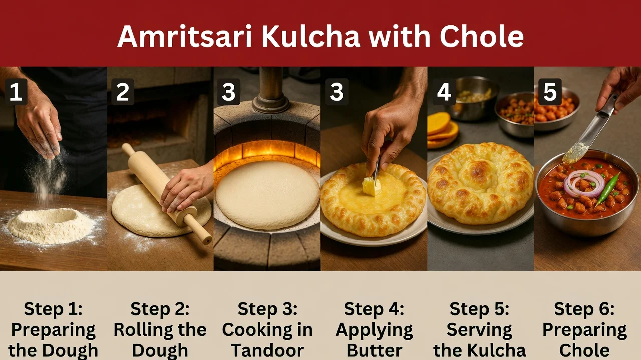 Amritsari Kulcha with Chole